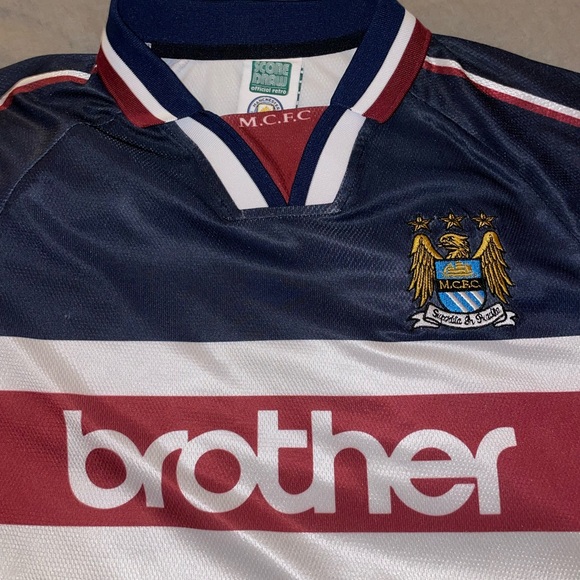 Score Draw Manchester City Retro Kit - Picture 2 of 3
